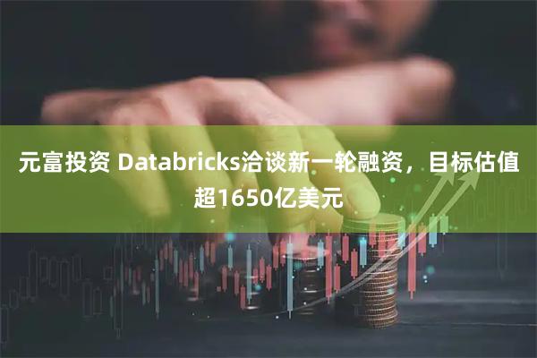元富投资 Databricks洽谈新一轮融资，目标估值超1650亿美元